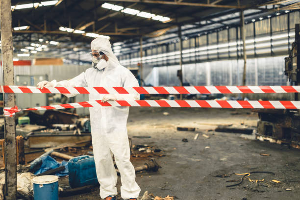 Professional Trauma Scene Cleanup technician working in Keyes, CA